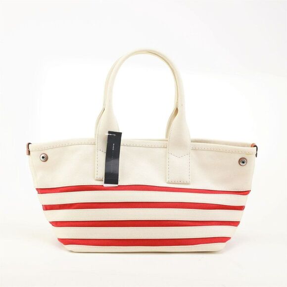 NWT Marc by Marc Jacobs St. Tropez Canvas Beach Tote - Picture 7 of 12